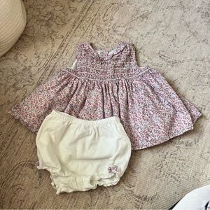 Janie and Jack Dress and Bloomers